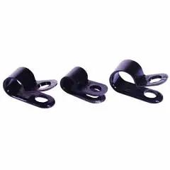 1/4-Inch Black Nylon Hose Clamp 1