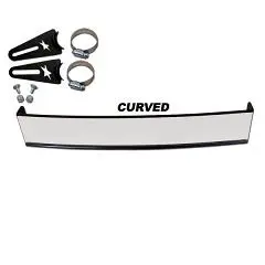 17.75-Inch X 3-Inch Curved Rearview Mirror – Wide-Angle Visibility 1