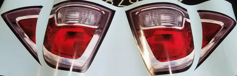 2006 Ford Fusion Rear-Only Graphic Decals 1