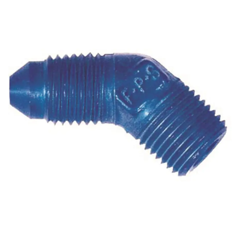 45° Npt-To-An Adapter: -12 An Flare To 1/2 Inch Npt 1
