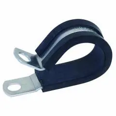 5/8-Inch Aluminum Support Clamp With Rubber Insulation 1