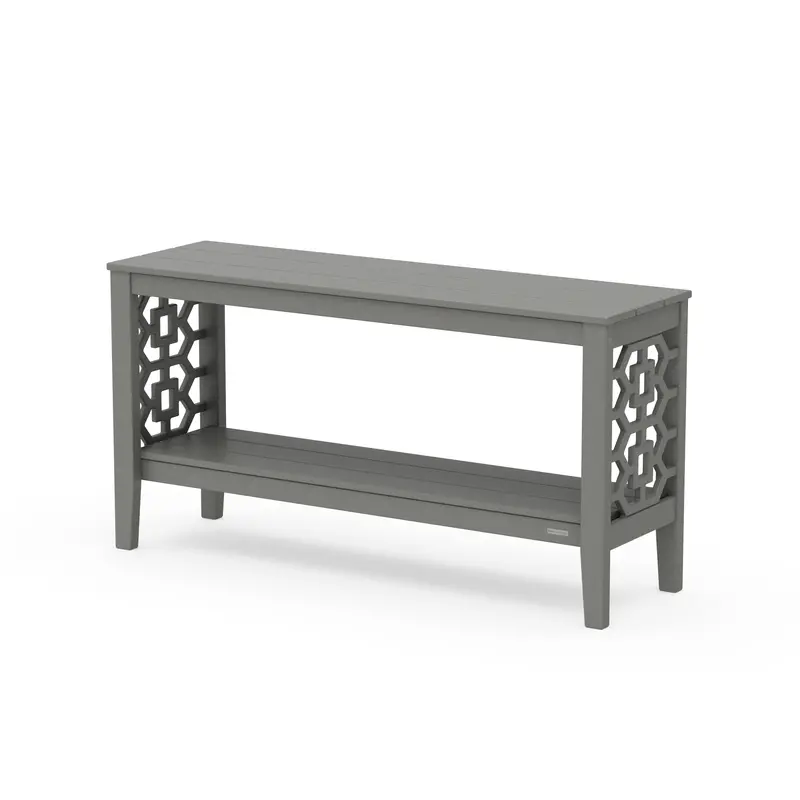 56-Inch Chinoiserie-Style Console Table 1