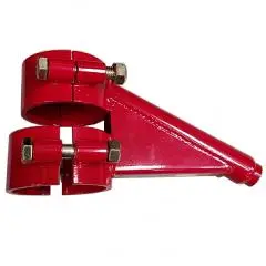 7.5" Angled Clamp-On Panhard Bracket 1