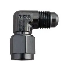 90-Degree Swivel Fitting With Male And Female Ends, -6 Size 1