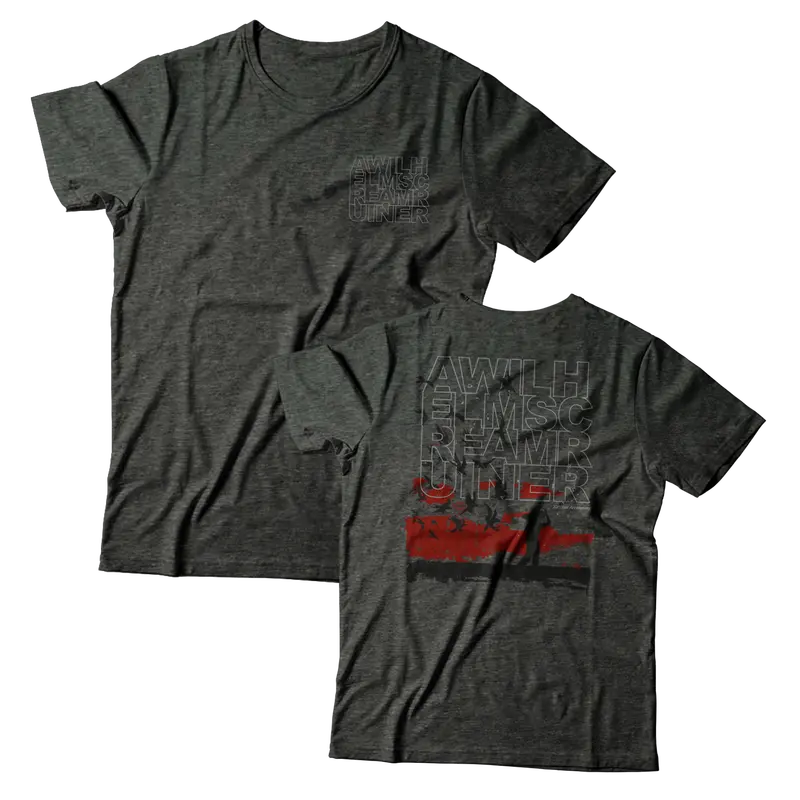 A Wilhelm Scream 'Ruiner' Heather Dark Grey T-Shirt 1