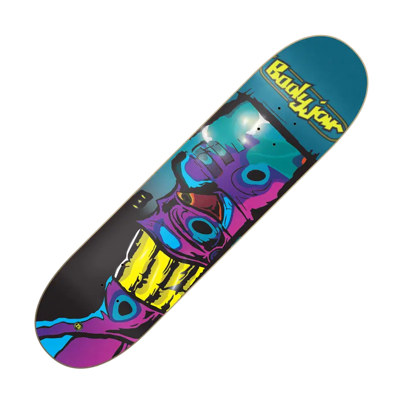Bodyjar Skateboard Deck – "Rimshot!" Graphic 1