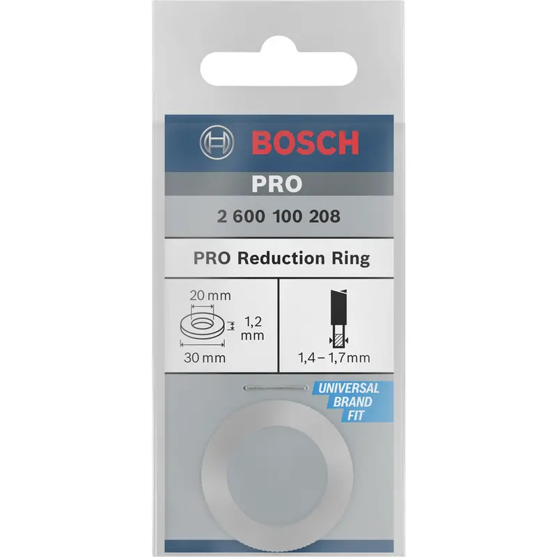 Bosch 30 × 1.2 × 20 Mm Reduction Ring For Pro Circular Saw Blades 1