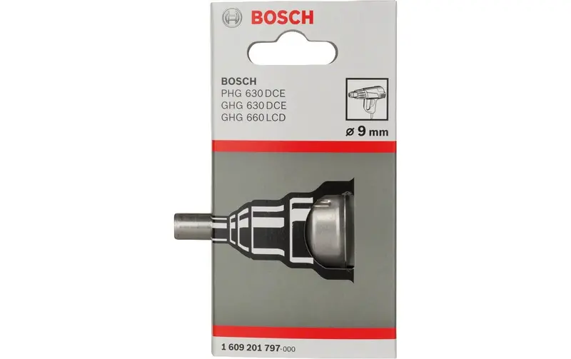 Bosch 9 Mm Reduction Nozzle For Hot Air Guns – Model 1609201797 1