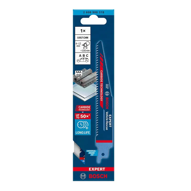 Bosch Expert S957Chm Sabre Saw Blades For Vehicle Rescue – High-Durability Design (2608900378) 1