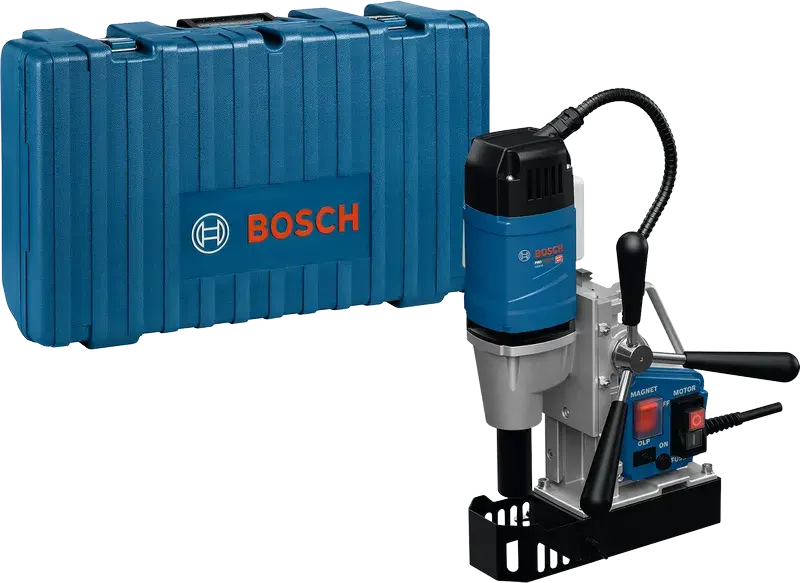 Bosch Gbm 38 Magnetic Base Drilling Machine – Precision Hole Drilling In Steel Structures 1