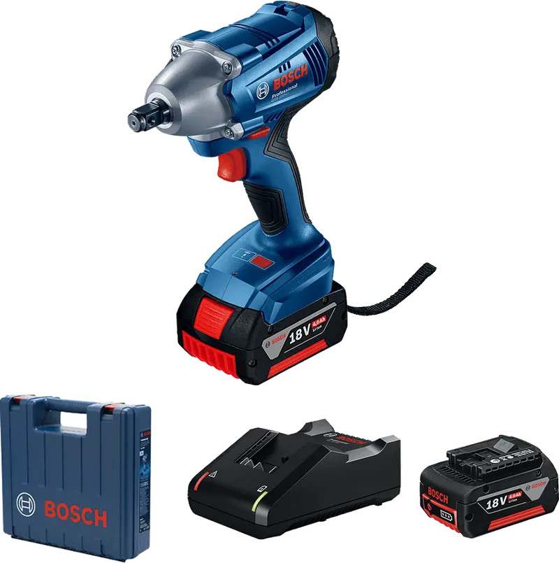 Bosch Gds 250-Li Cordless Impact Wrench – 250 Nm Max Torque 1