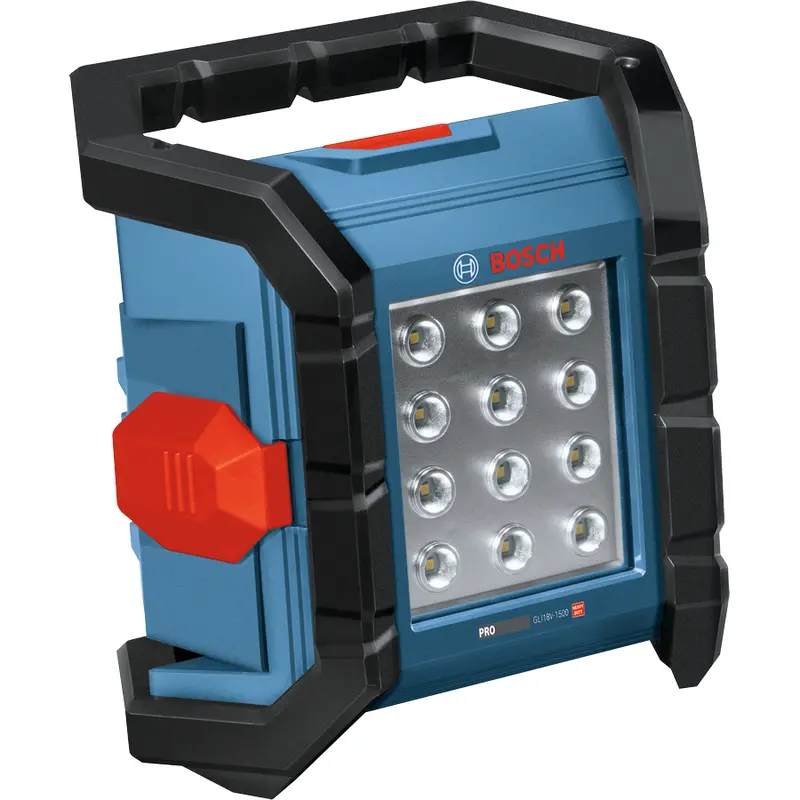 Bosch Gli1 8V-1500 Cordless Jobsite Light – Ultra-Bright Led, 1500-Lumen Output 1