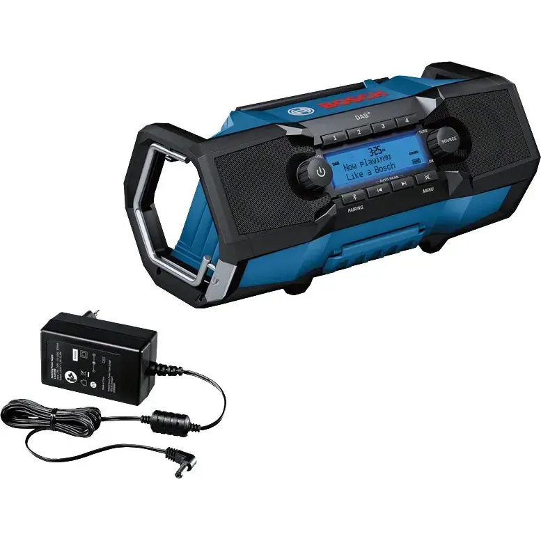 Bosch Gpb 18V-2 Sc Cordless Job-Site Radio With Bluetooth (06014A3170) 1