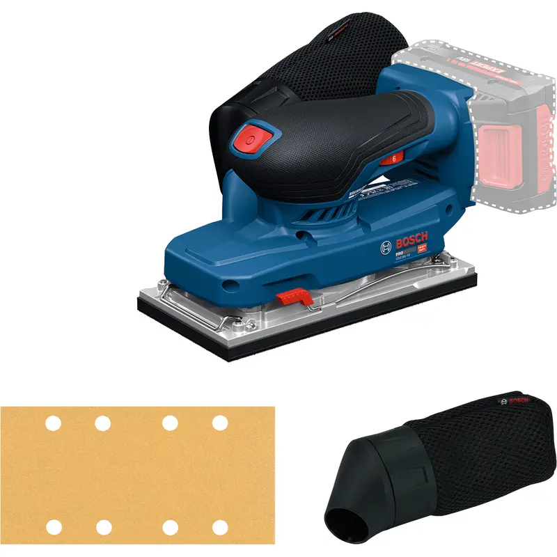 Bosch Gss 18V-18 Cordless Orbital Sander – Smooth Finishing With Low Vibration 1