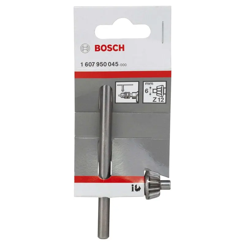 Bosch S2 Chuck Key – 110 Mm Length, 40 Mm Handle, 6 Mm Square Drive 1