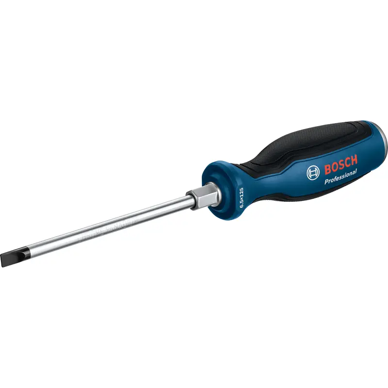 Bosch Sl 6.5 × 125 Mm Slotted Screwdriver – Extended Reach Design 1