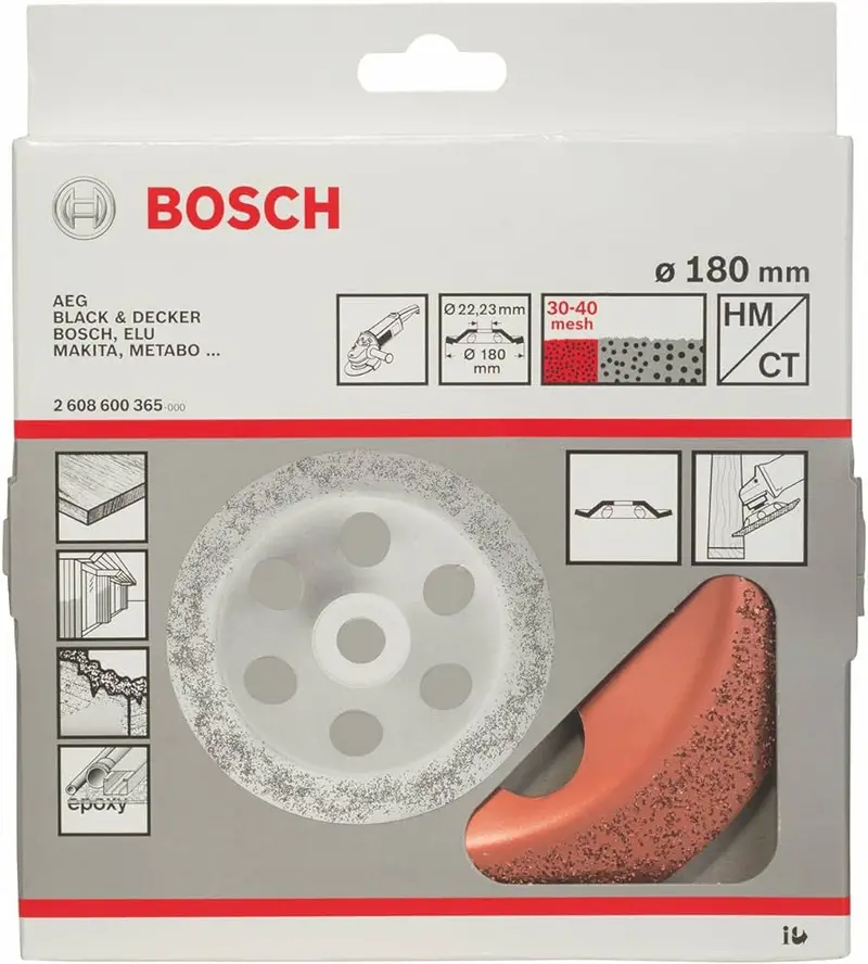 Bosch Standard Cup Wheel – Universal Fit, Durable Construction (Part 2608600365) 1