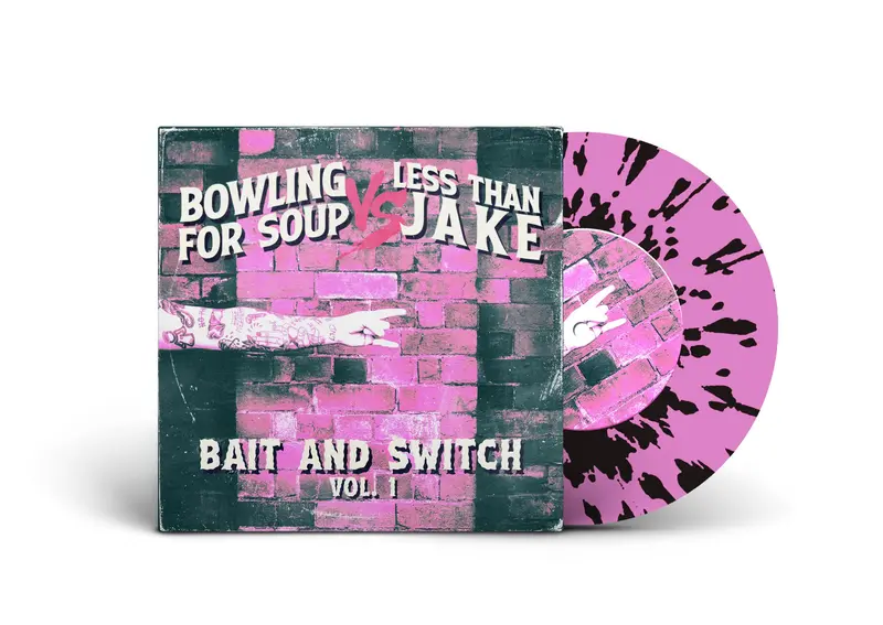 Bowling For Soup & Less Than Jake Bait And Switch Vol. 1 7-Inch Vinyl Record 1