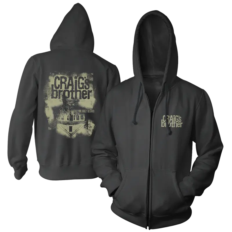 Craig'S Brother Easily Won, Rarely Deserved Zip Hoodie 1