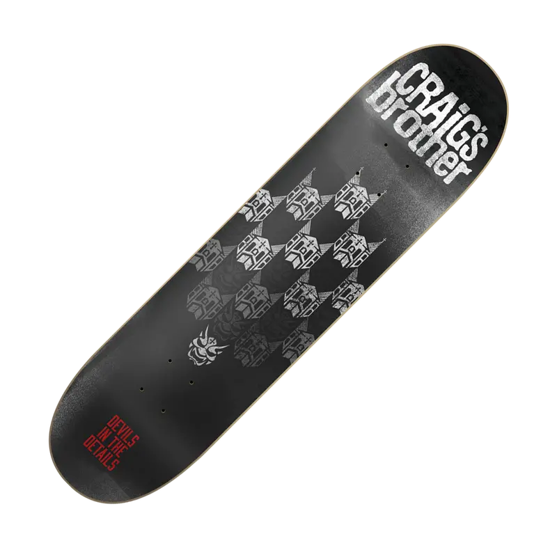 Craig'S Brother Skateboard Deck – "Devils In The Details" Graphic 1