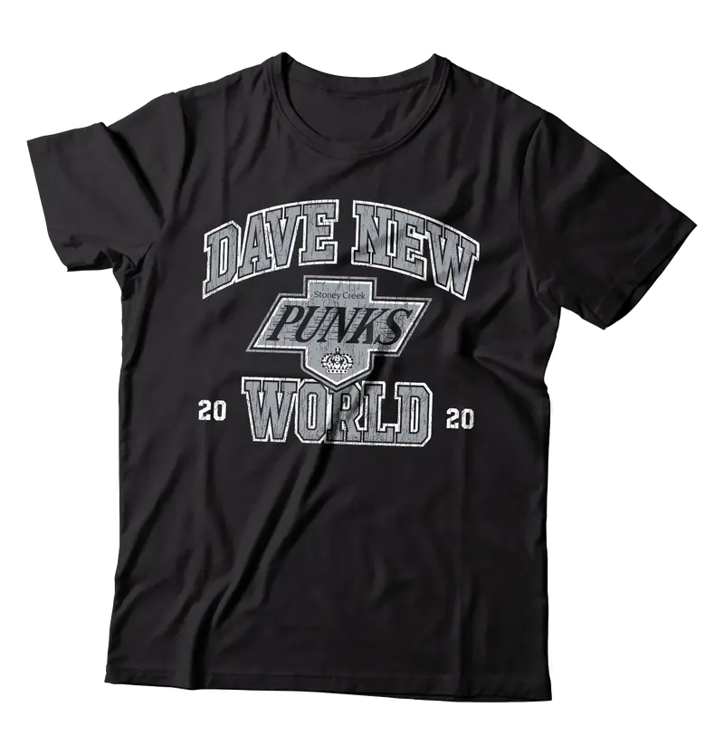 Dave New World Stoney Creek Punks Black T-Shirt 1