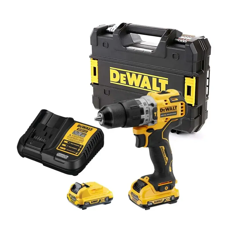 Dewalt Dcd706D2-Qw 12V Compact Cordless Drill Driver 1