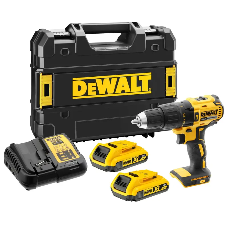Dewalt Dcd778D2T 18V Xr Brushless Hammer Drill Driver – Twin-Pack Kit 1