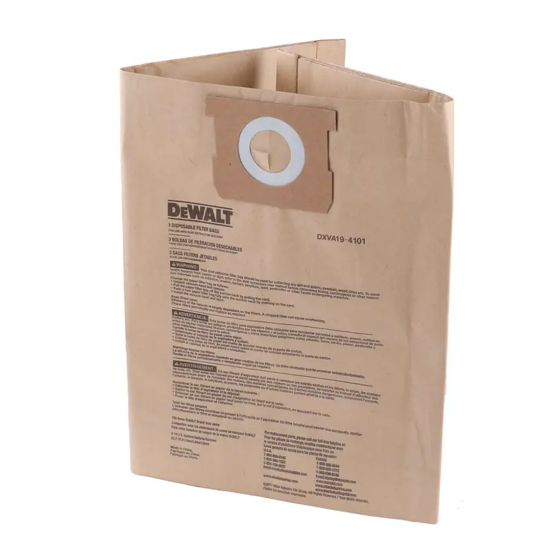 Dewalt Standard Dust Bag – Fits 23–38L Wet/Dry Vacuums (Dxva19 Series) 1