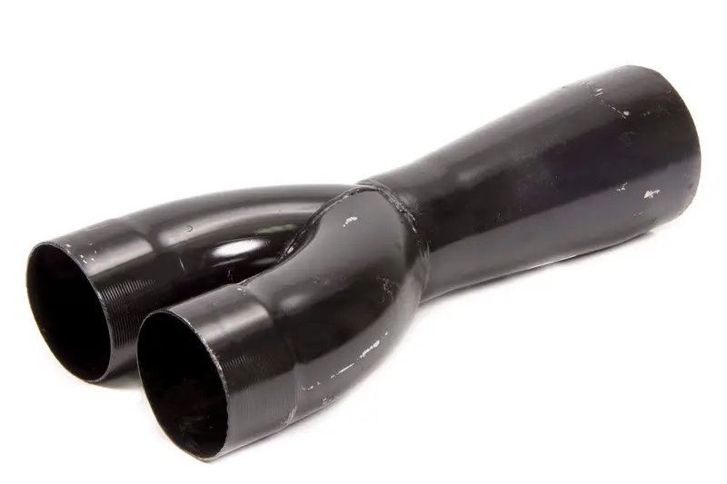 Dual-Input Exhaust Y-Pipe – 3.5" Inlet, 4" Outlet (2:1 Ratio) 1