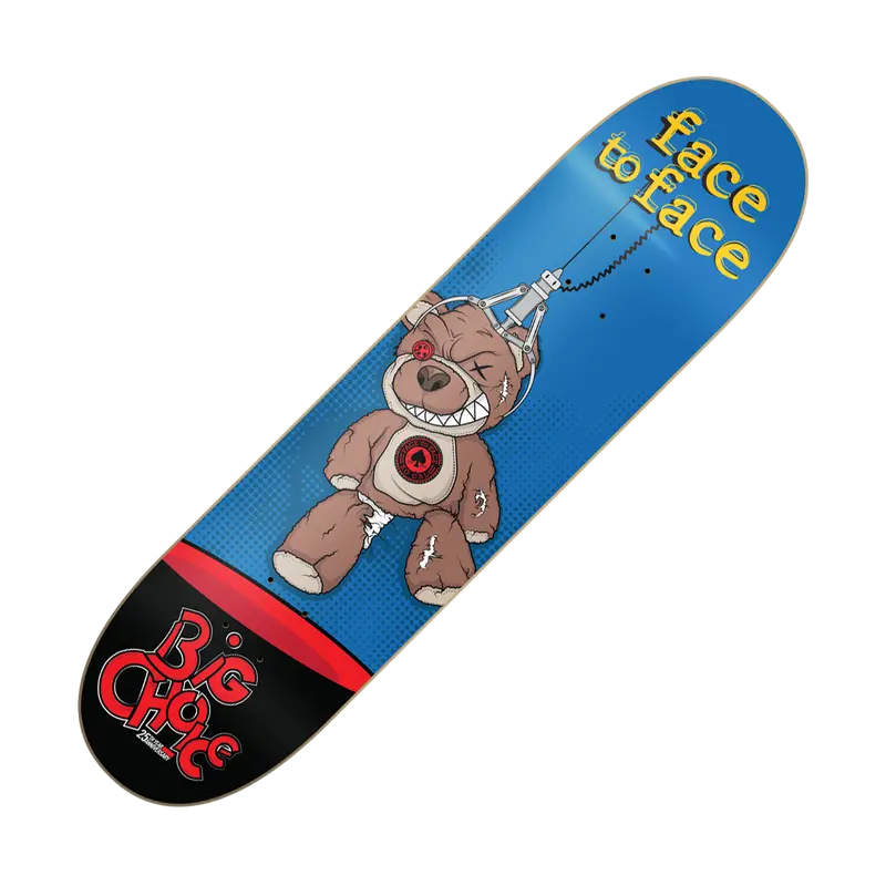 Face To Face Big Choice Red Skateboard Deck 1