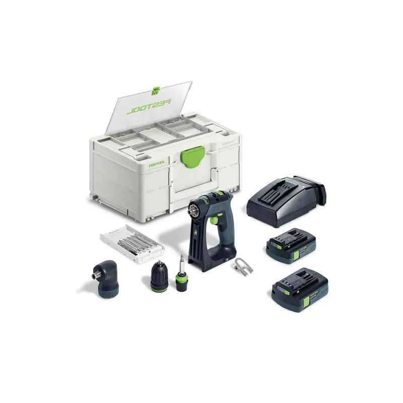 Festool Cxs 18 C 3.0 Cordless Drill Set – 576884 1