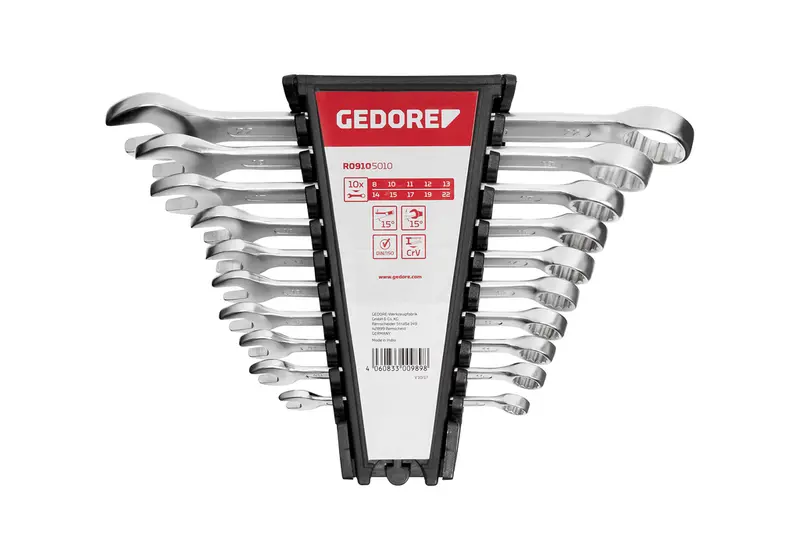 Gedore 10-Piece Combination Wrench Set (8–22 Mm) – Model 9105010 1