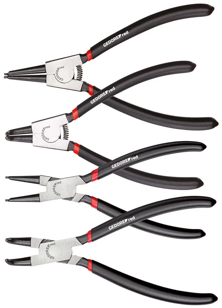 Gedore 4-Piece Circlip Pliers Set – Straight & 90° Angled (Model 28002004) 1