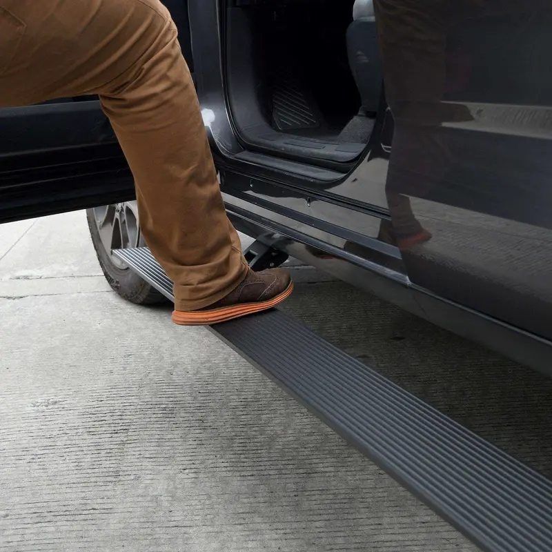 Go Rhino E1 Electric Running Boards For Crew Cab Trucks (Model 20404787Pc) 1