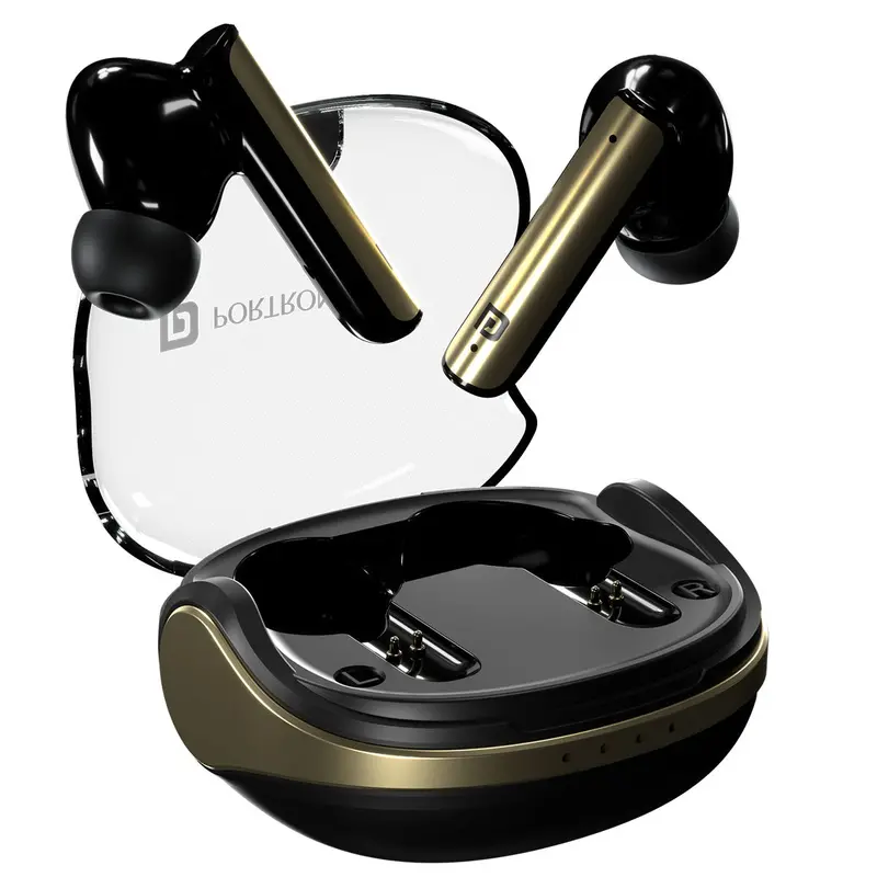 Harmonics Twins S7 True Wireless Earbuds – Crystal Clear Call Quality & Comfort Fit 1