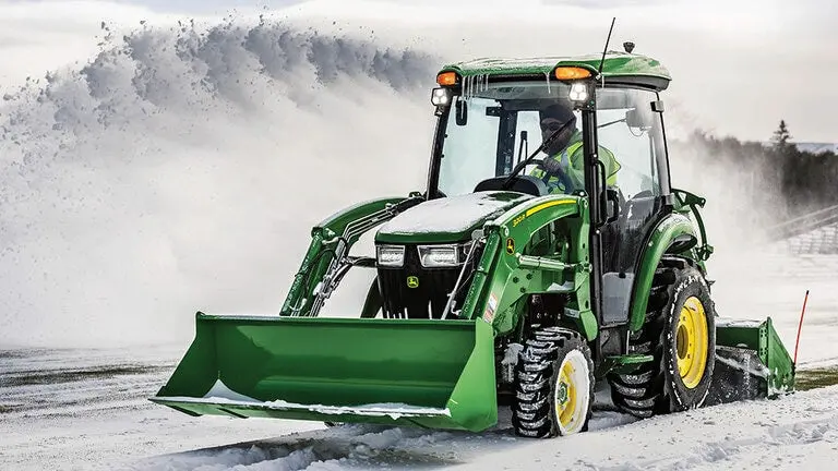 John Deere 3046R Compact Tractor – Loader & Snow Cab, 0% Apr For 48 Months 1