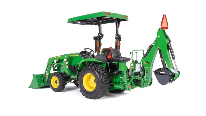 John Deere 370B Backhoe For 3E Series Compact Tractors 1