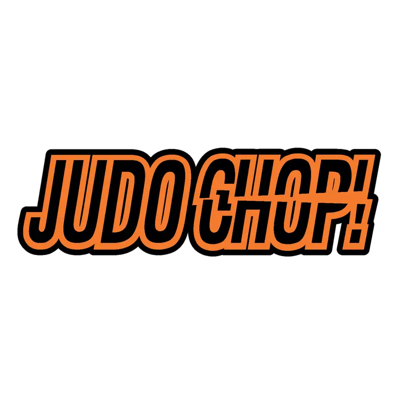 Judo Chop Band Logo Sticker 1
