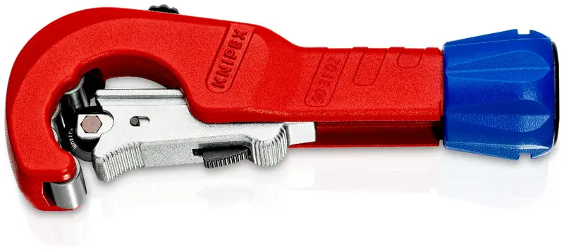 Knipex Tubix Pipe Cutter – Ratcheting Tube Cutter For Smooth, Bur-Free Cuts (90 31 02 Bc) 1