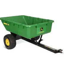 Lppct10Jd 10-Cubic-Foot Poly Dump Cart With Heavy-Duty Design 1