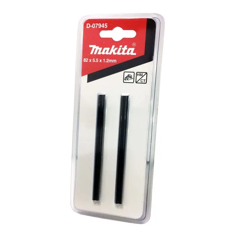 Makita D-07945 – 82Mm Reversible Tct Planer Knife Set 1