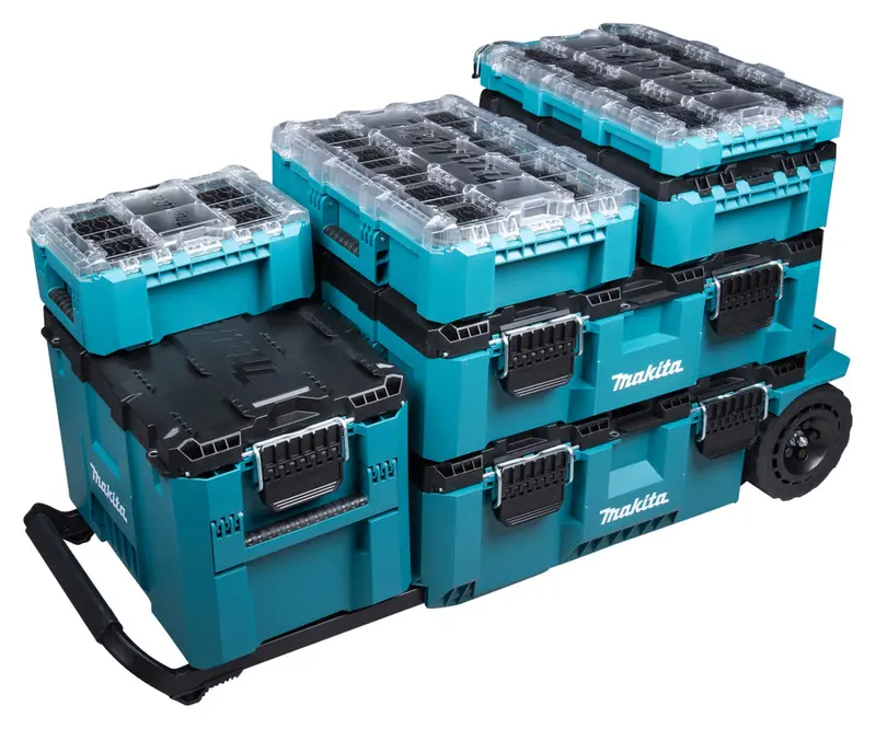 Maktrak™ Rolling Tool Chest Combo – 7-Piece Modular Storage System 1