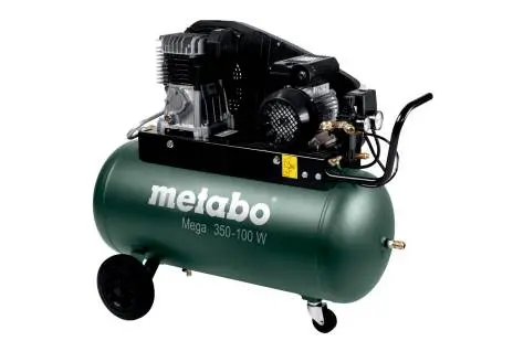 Metabo Mega 350-100 W Heavy-Duty Air Compressor – 601538000 1