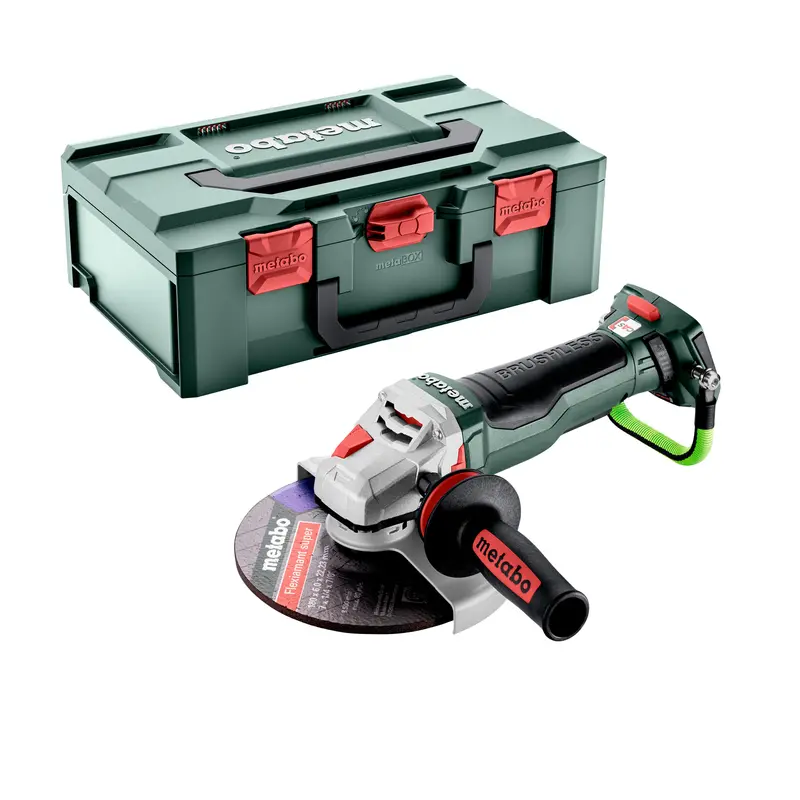 Metabo Wpba 18 Ltx Bl 15-180 Quick Ds Cordless Angle Grinder – 601746840 1