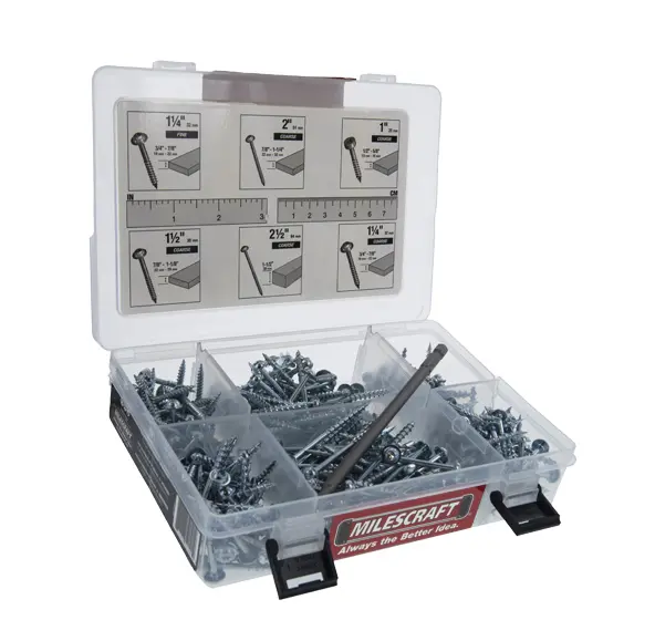 Milescraft Pocket Screw Kit 350 – Complete Set For Strong, Hidden Joint Assembly 1