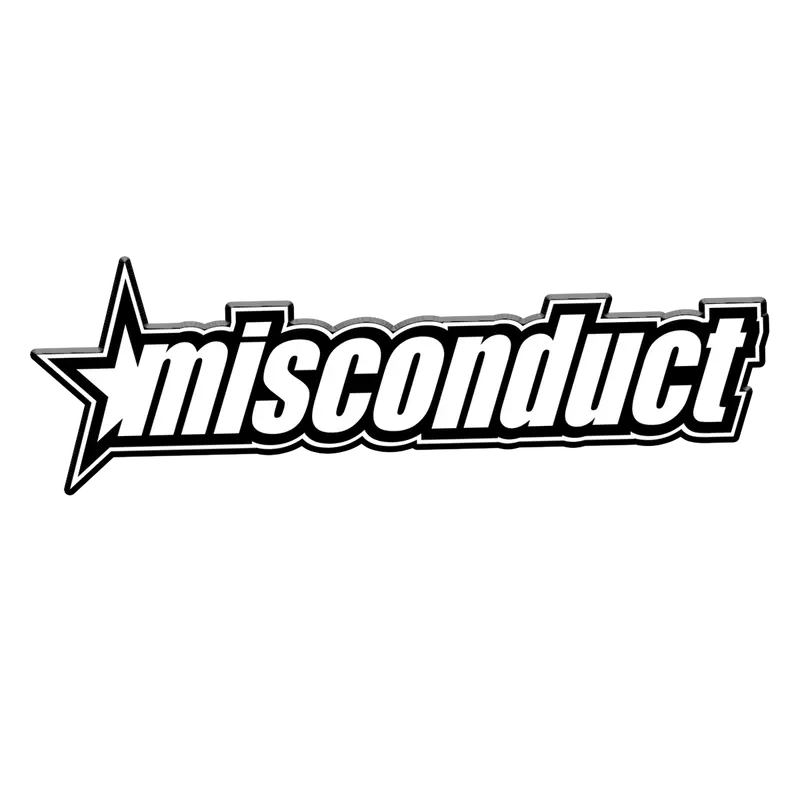 Misconduct Official Logo Enamel Lapel Pin 1