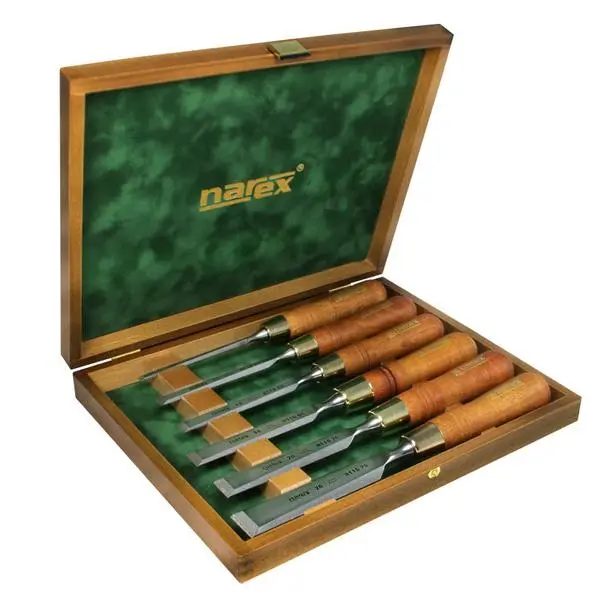 Narex Premium Bevel-Edge Chisel Set – 6-Piece 1