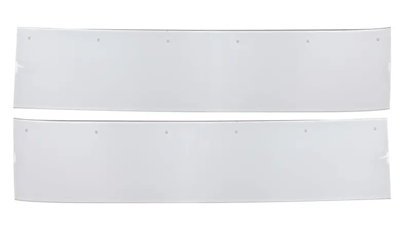 Pair Of 6.5-Inch Replacement Spoiler Blades – 1/4" Thick, 70-Degree Angle 1