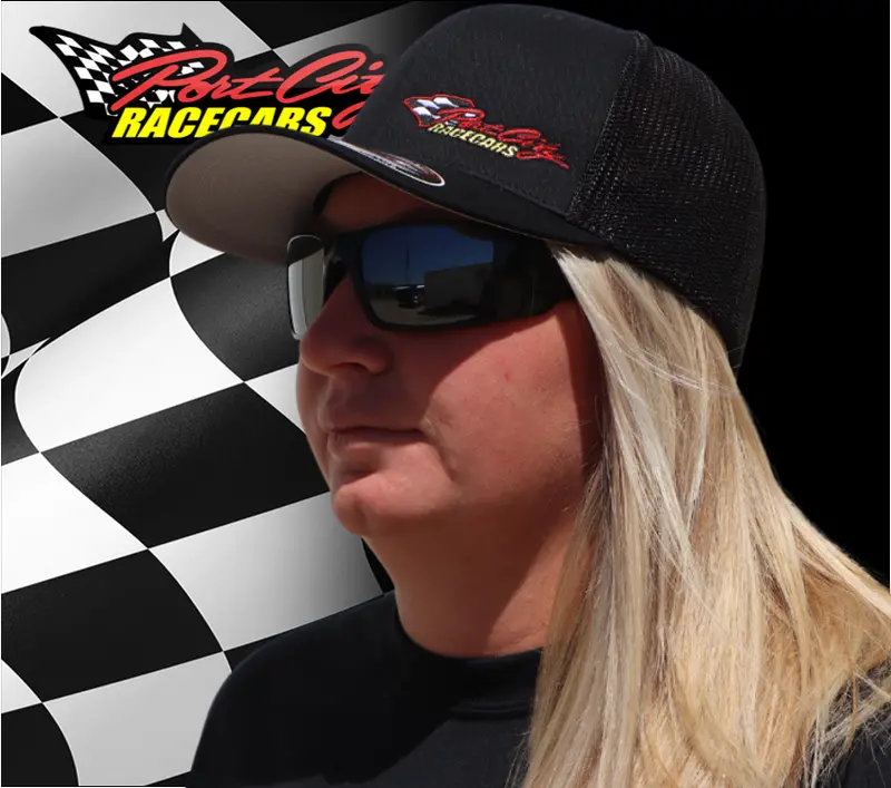 Port City Racecars Adjustable Racing Hat 1
