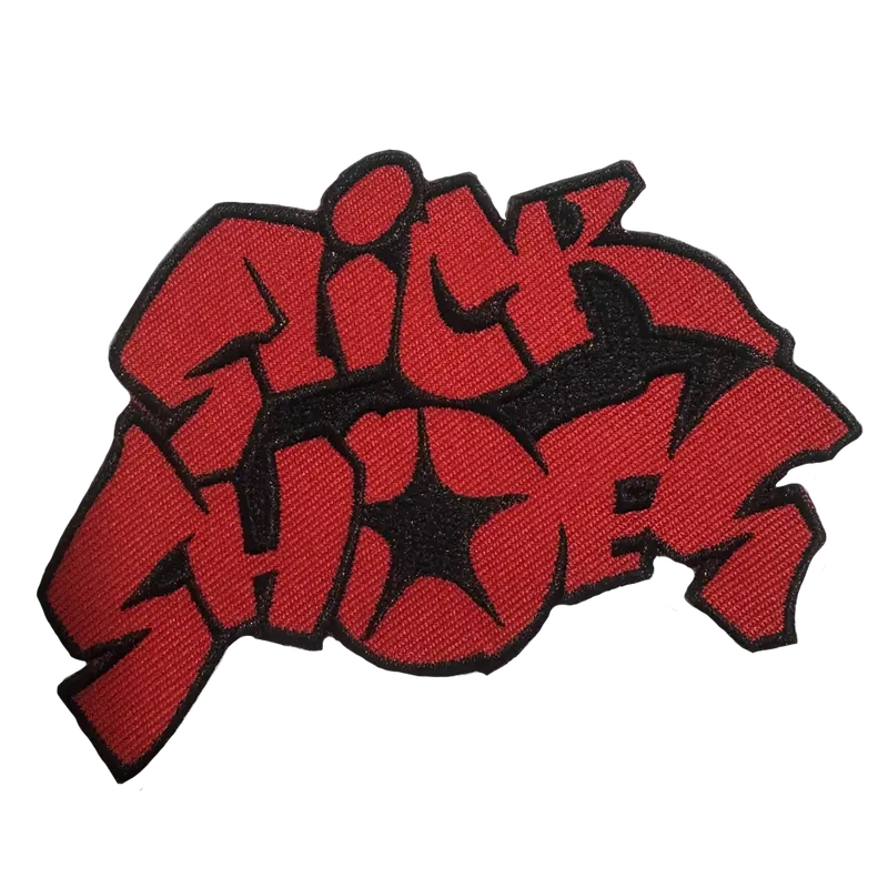 Slick Shoes 1997 Vintage Logo Embroidered Patch – Red 1